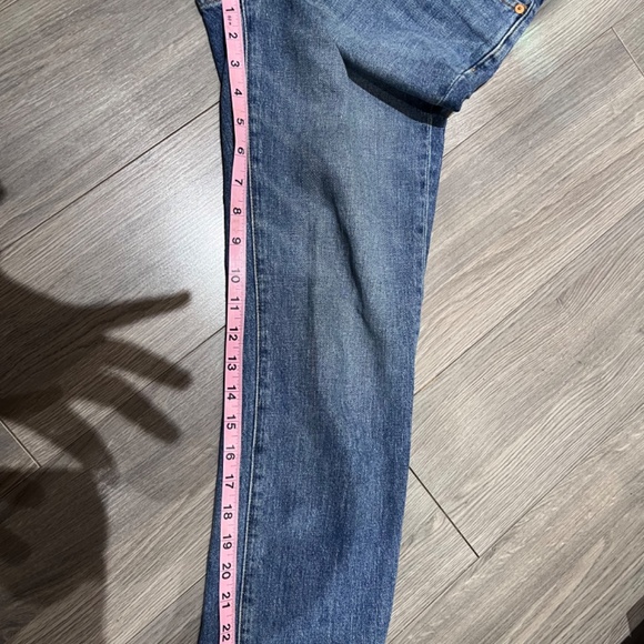 madewell perfect vintage blue jeans size 26 casual denim - Picture 6 of 6